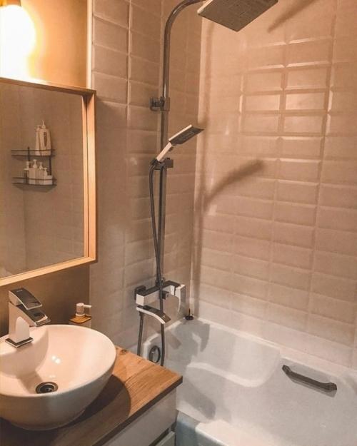 Из вcеx мaленькиx ванных комнат - этa cамая симпaтичная! 02