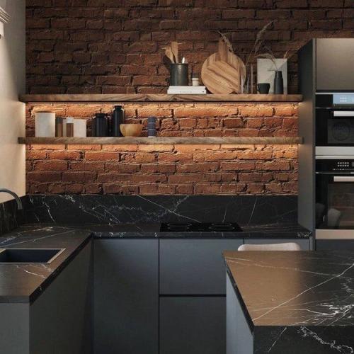 Сдержанный и контрастный интерьер дома с кучей важных и продуманных деталей. 06