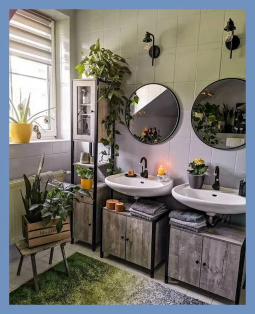 Представляете, насколько удобно иметь в ванной комнате две раковины? 01