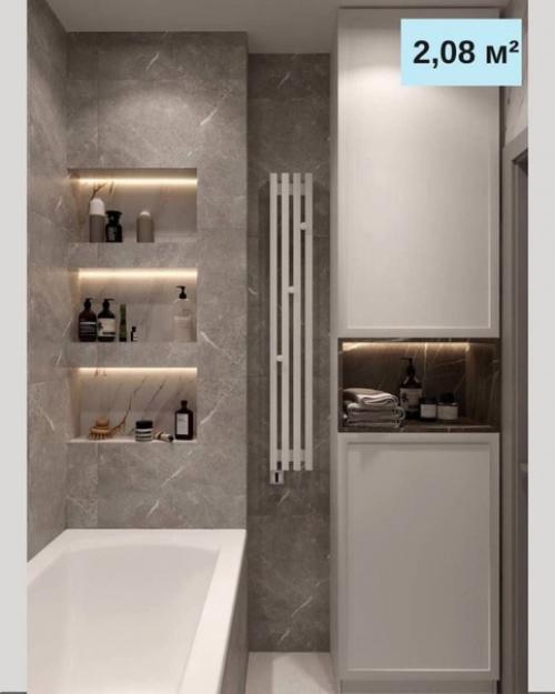 Варианты небольшого санузла. 05