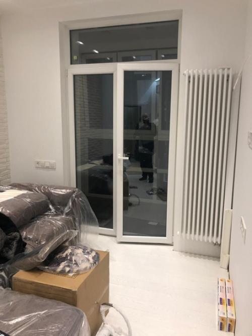 У нас совсем недавно закончили ремонт. 06