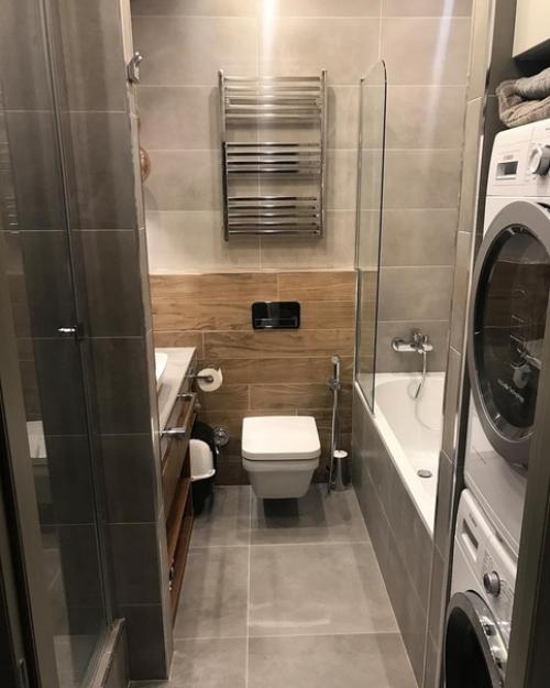 Закончили капитальный ремонт в санузле. 03