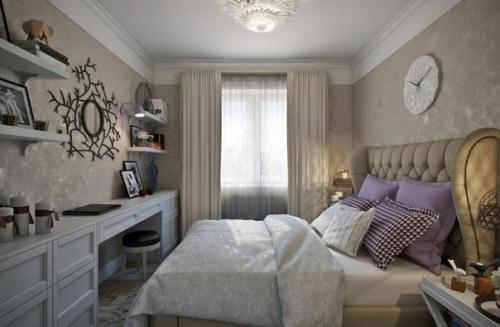 Дизайн интерьера квартиры в классическом стиле, общей площадью 42 кв. 06