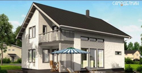 Красивый и уютный домик. 04