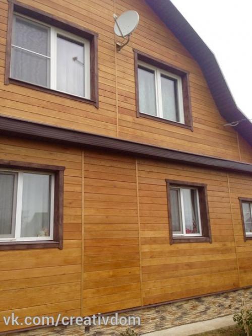 Отделка дома из бруса. 05
