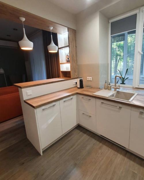 Дизайнерская кухня с фасадами Fenix NTM. 04