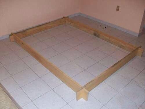 Необычная_мебель.  Кровать из дерева, своими руками. 02