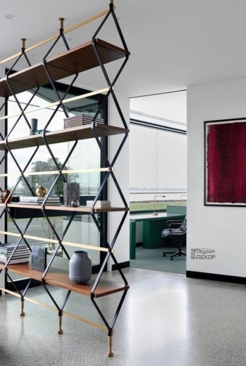 Вариант разделения зон в комнате. 03