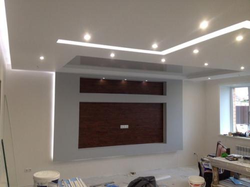 Идея короба под телевизор, своими руками. 03