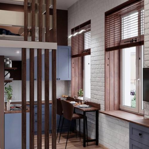 Проект переделки коммунальной комнаты 19, 9 кв. 02