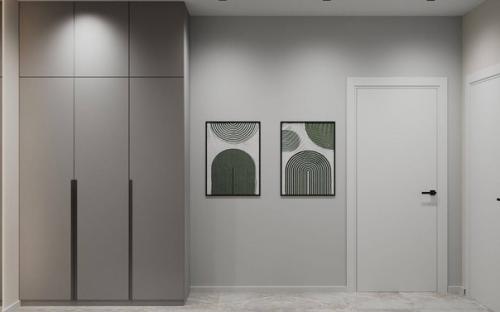 Интерьер двухкомнатной квартиры общей площадью 56, 5 м. 07