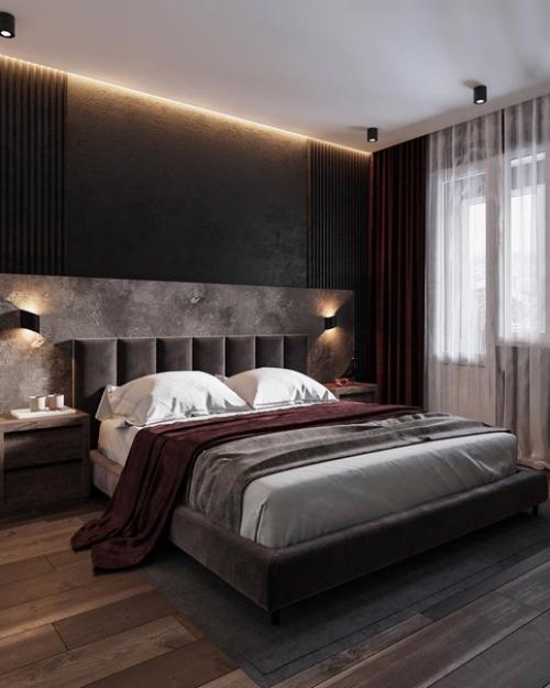 Подборка интерьеров спален. 01