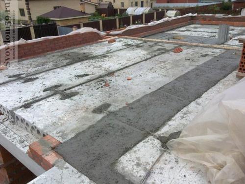 Главное при укладки ж/б плит. 04