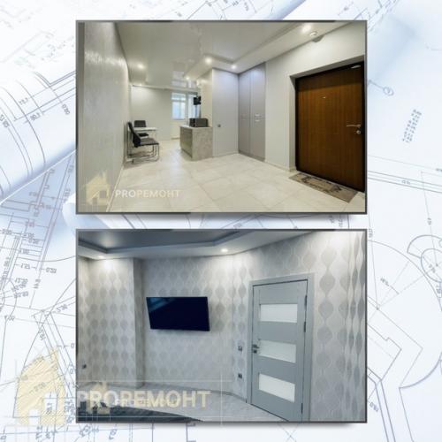 При отделке на стенах использовали декоративную штукатурку, обои и покраску. 08