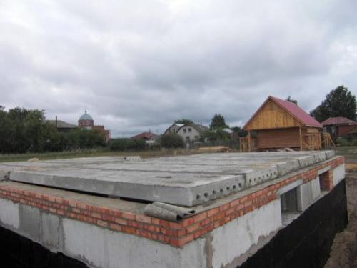 Главное при укладки ж/б плит. 03