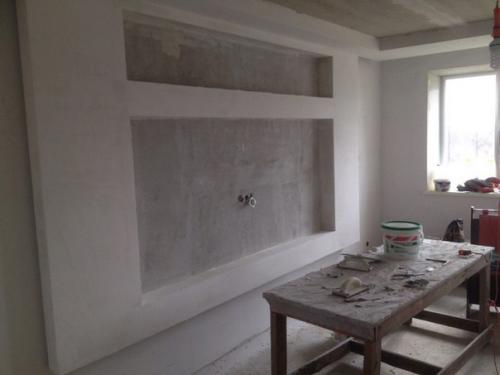 Идея короба под телевизор, своими руками. 01