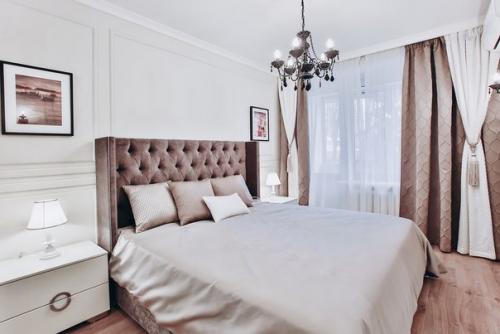 Чудесное преображение квартиры легендарного телеведущего Леонида Якубовича в стиле современной классики от дизайнеров Саши Швец и Елены Жучковой. 03