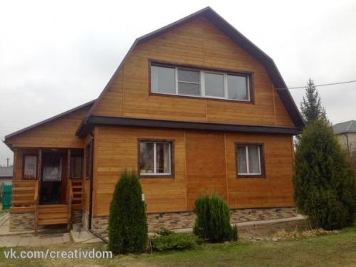 Отделка дома из бруса. 04