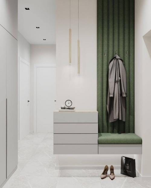 Интерьер двухкомнатной квартиры общей площадью 56, 5 м. 06