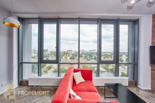 Шикарная квартира с дизайнерским стильным ремонтом. 03