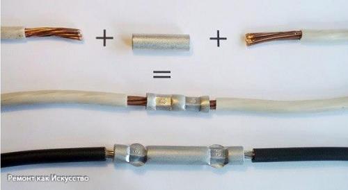 Соединение алюминиевых и медных проводов. 04 Соединение алюминиевых и медных проводов. 04