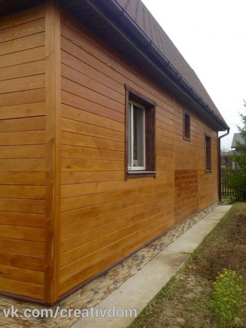 Отделка дома из бруса. 03