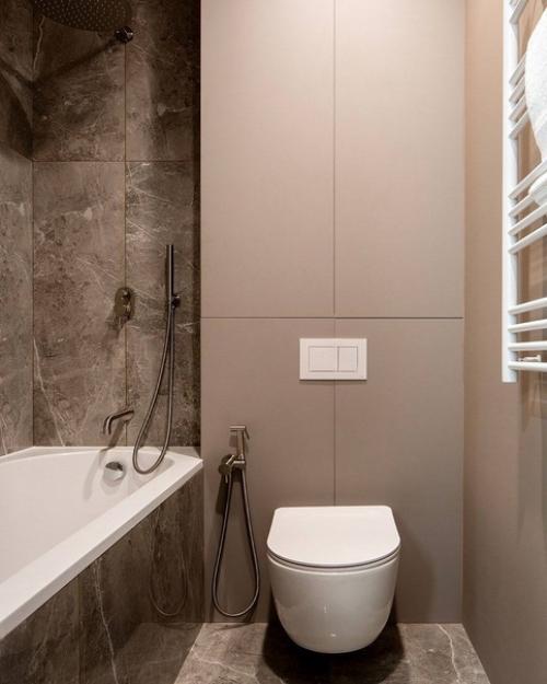 Интерьер квартиры площадью 80 квадратных метров в доме, построенном в 1954 году. 06