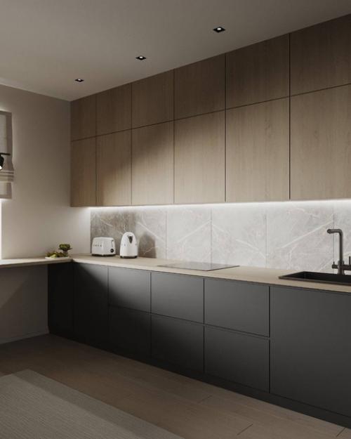 Интерьер двухкомнатной квартиры общей площадью 56, 5 м. 01