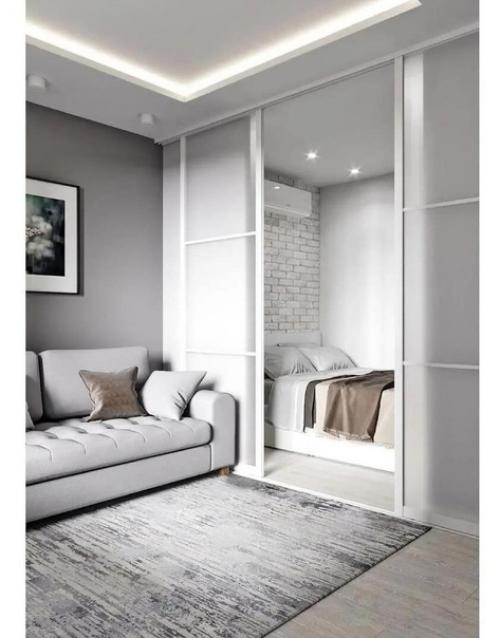 Белоснежная квартира. Стильная. 02