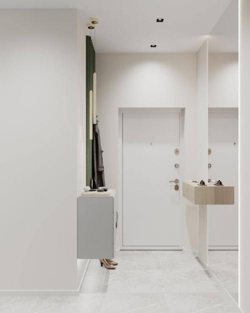 Интерьер двухкомнатной квартиры общей площадью 56, 5 м. 05