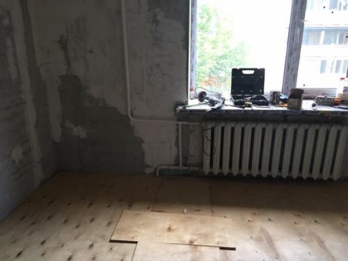 Спальня 12 кв м, своими руками первый опыт. 03