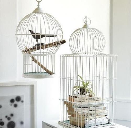 Декоративная клетка - любопытное дизайнерское решение для современного интерьера. 07