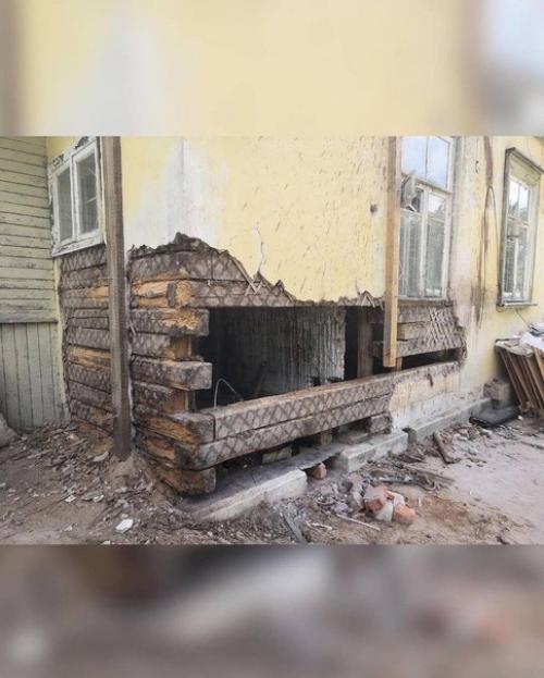 Школа ремонта.  Реставрация старого дома своими руками. 01