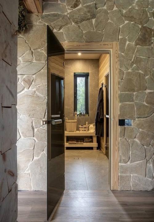 Минималистичная баня!  Домик с парной и комнатой отдыха. 04