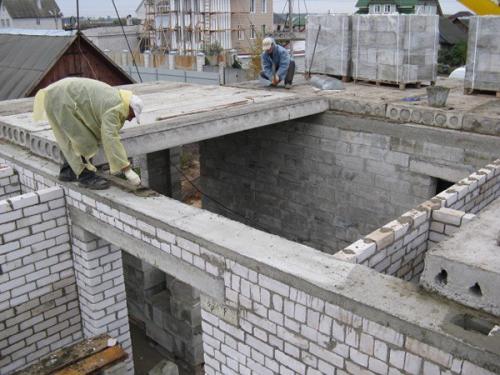 Главное при укладки ж/б плит. 02