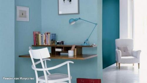 Варианты комбинирования обоев для стен. 01