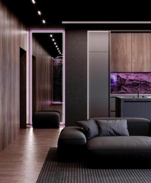 Оригинальное оформление квартиры. 06