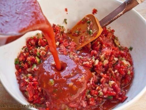 Вкуснейший гаспачо.  Ингредиенты: 06 Вкуснейший гаспачо.  Ингредиенты: 06