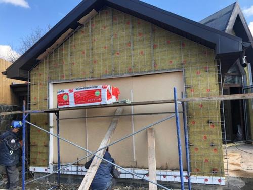 Отделка фасада архитектурным бетоном. 01