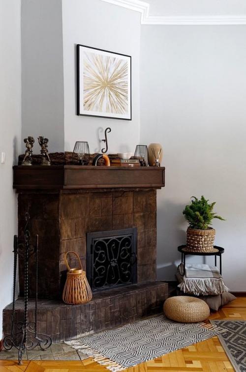 Этот дом - пример того, как можно кардинально обновить пространство без строительных работ. 07