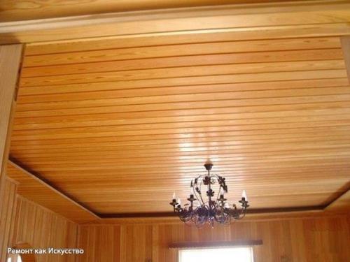 Как сделать потолок в деревянном доме. 08 Как сделать потолок в деревянном доме. 08