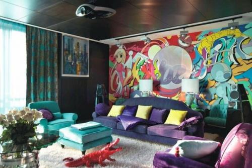 Китч - один из самых молодых интерьерных стилей. 01