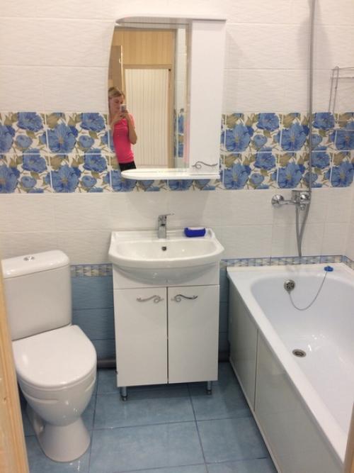 До и после, совместный санузел 3 кв м. 02