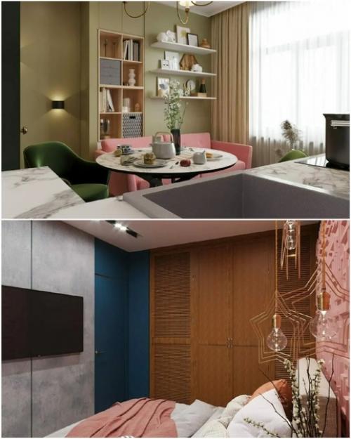 Оформили питерскую квартиру для молодой женщины. 03