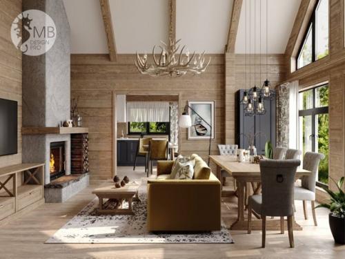 Этот дом объединяет в себе атмосферу уюта, простора и естественности. 04