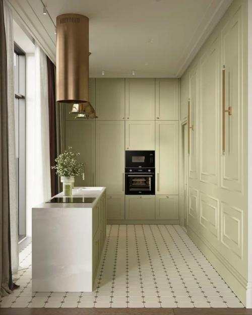 Этот дом буквально утопает в зелени, и интерьер гармонично перекликается с природой за окнами. 04