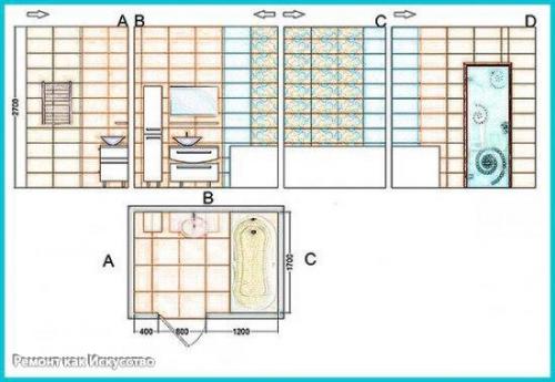 Расчет кафельной плитки. 02 Расчет кафельной плитки. 02