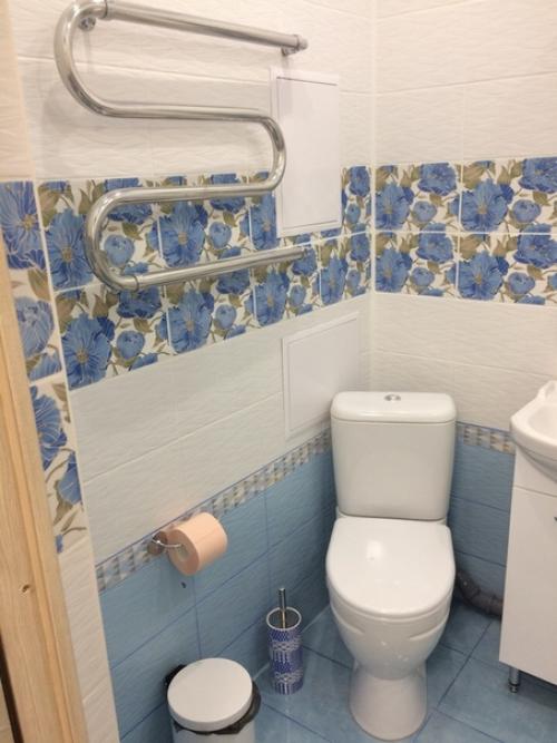 До и после, совместный санузел 3 кв м. 05