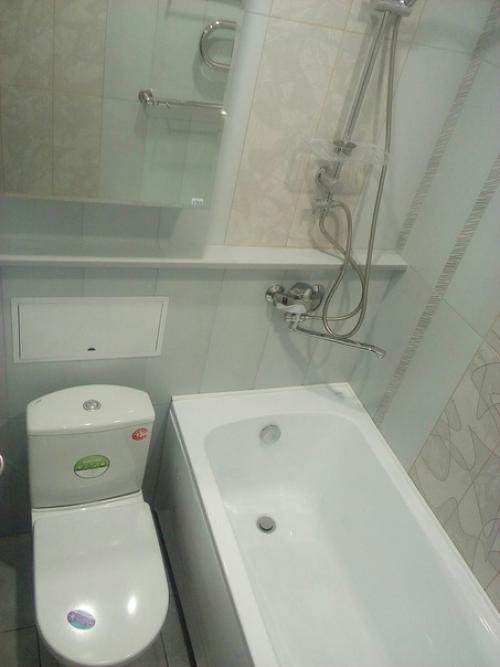 Ванная комната 1, 5 на 1, 3 м! 02