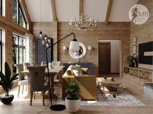 Этот дом объединяет в себе атмосферу уюта, простора и естественности. 02